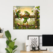 Kikkeraanslagposter Poster (Thuiskantoor)