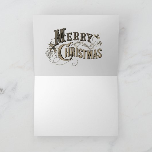 kikkeraanval feestdagen kaart (Binnen)