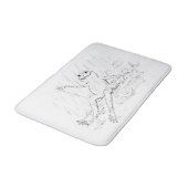 kikkerbadmat badmat (Gekanteld)