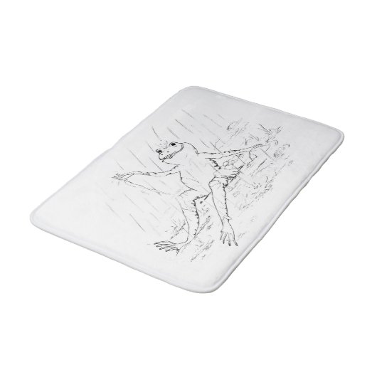 kikkerbadmat badmat (Gekanteld)