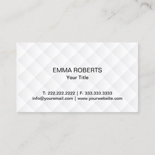 Kikkerbakkerswaren Aangepaste Logo Visitekaartje (Achterkant)