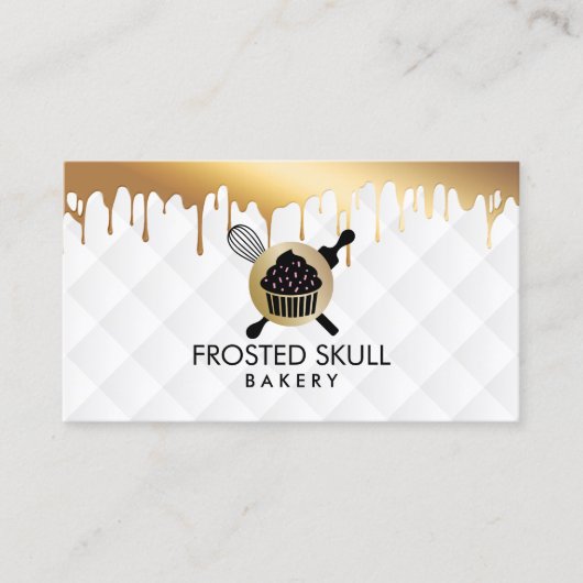 Kikkerbakkerswaren Aangepaste Logo Visitekaartje (Voorkant)