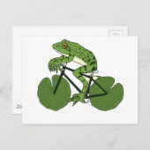 Kikkerbike met Lily Pad Wheels Briefkaart (Voorkant / Achterkant)