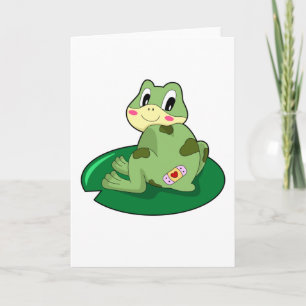 Kikkerblad Hartpleister Kaart