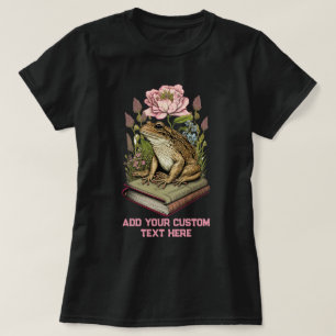 Kikkerboek Wildbloembos Toad Frog Lover T-shirt