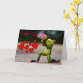 Kikkerboeket Kaart (Gele Bloem)