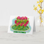 Kikkerbout Kaart (Gele Bloem)