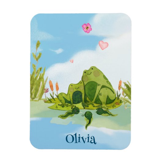 Kikkerbroekfamilie Magneet (Verticaal)