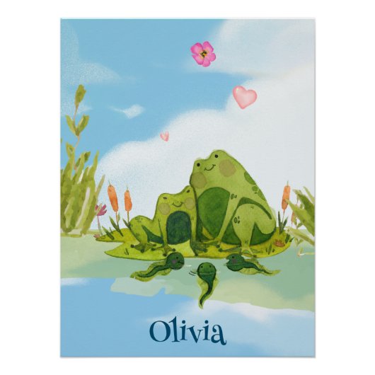 Kikkerbroekfamilie Perfect Poster (Voorkant)