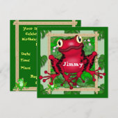 Kikkerbrokvis Kaart (Voorkant / Achterkant)