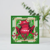 Kikkerbrokvis Kaart (Staand voorkant)