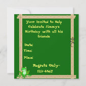 Kikkerbrokvis Kaart (Achterkant)