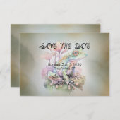 Kikkerbruiloft Bewaar de datum Save The Date (Voorkant / Achterkant)