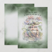 kikkerbruiloft kaart (Voorkant / Achterkant)