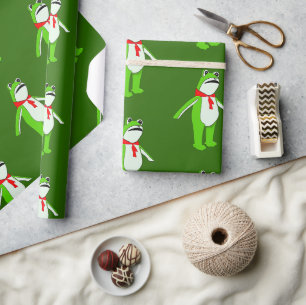 Kikkerc kerstvakantie cadeaupapier