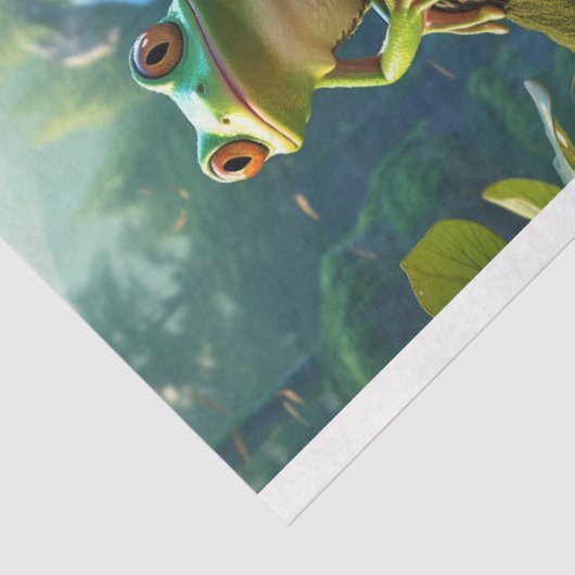 Kikkercollage 2 Decoupage papier (Detail)