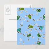 kikkercollage briefkaart (Voorkant / Achterkant)