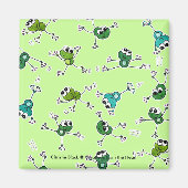 kikkercollage magneet (Voorkant)