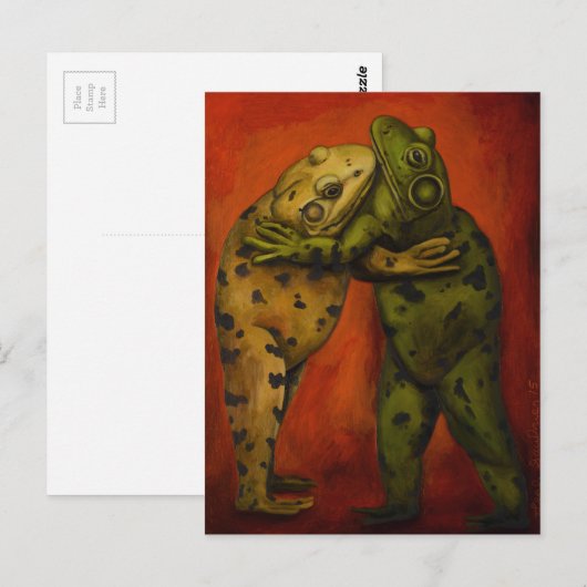 Kikkerdansers Briefkaart (Voorkant / Achterkant)