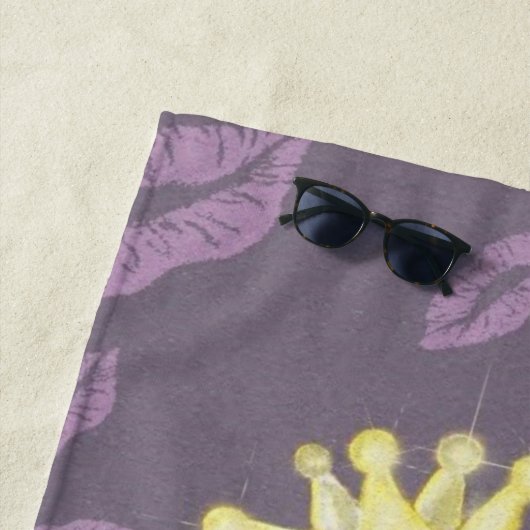 Kikkerdoornhanddoek - Schilderen Strandlaken (In situ)