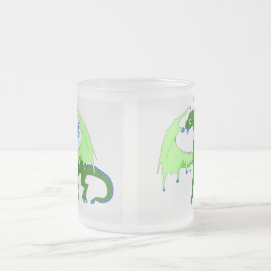 Kikkerdraak Matglas Koffiemok (Center)