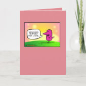 "Kikkererwten!" Verjaardag Kaart #101 (Voorkant)