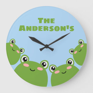 Kikkerfamilie Grote Klok