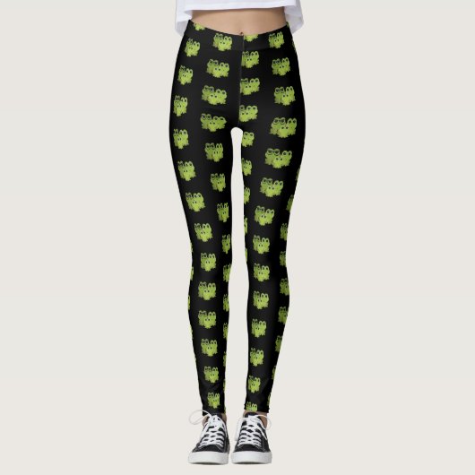 Kikkerfamilie Leggings (Voorkant)