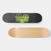 Kikkerfamilie Persoonlijk Skateboard (Horizontaal)