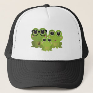 Kikkerfamilie Trucker Pet