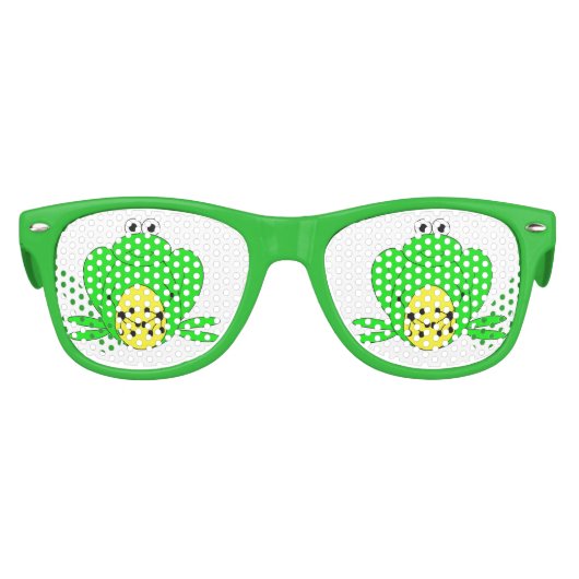 Kikkerfeestbril Kinder Zonnebril (Voorkant)