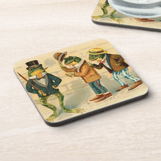  kikkerflessen drankjes onderzetter (Linkerzijde)