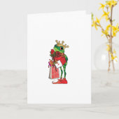 Kikkergestalte Hartenjongen Kaart (Gele Bloem)