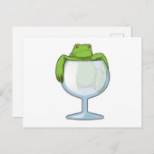 Kikkerglas Briefkaart (Voorkant / Achterkant)