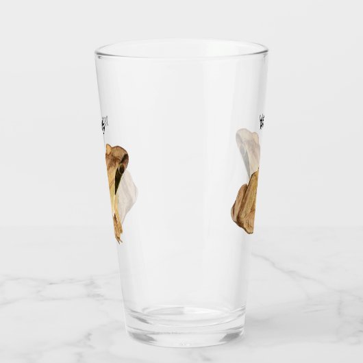 Kikkerglas Glas (Links)