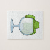 Kikkerglas Legpuzzel (Horizontaal)