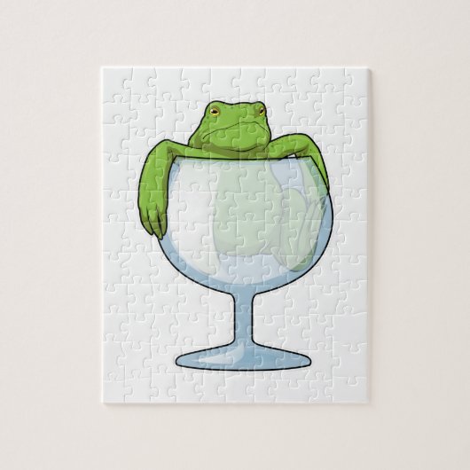 Kikkerglas Legpuzzel (Verticaal)