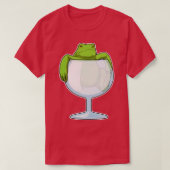 Kikkerglas T-shirt (Design voorkant)