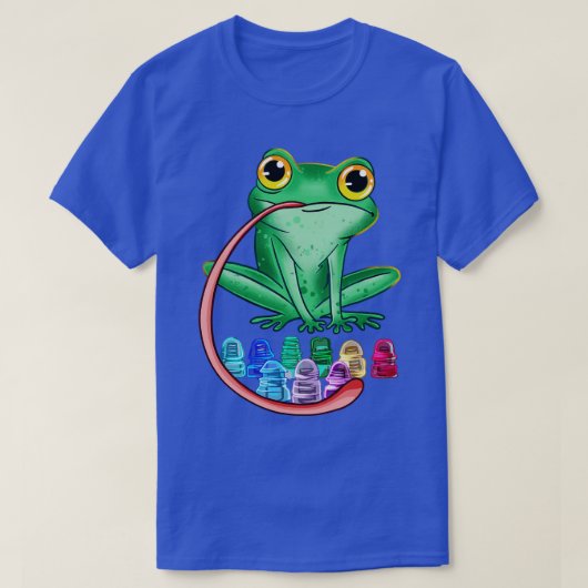 Kikkerglas T-shirt (Design voorkant)