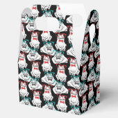 Kikkerglazen patroon bedankdoosjes (Geopend)