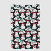 Kikkerglazen patroon golfhanddoek (Voorkant)