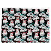 Kikkerglazen patroon groot cadeauzakje (Achterkant)