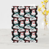 Kikkerglazen patroon kaart (Gele Bloem)