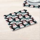 Kikkerglazen patroon kartonnen onderzetters (Schuin)