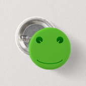 Kikkerglimlach Knop Ronde Button 3,2 Cm (Voorkant /achterkant)
