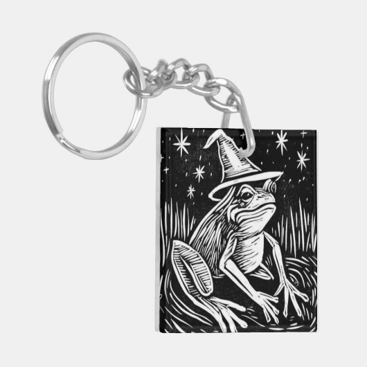 kikkerheksen sleutelhanger (Voorkant Links)