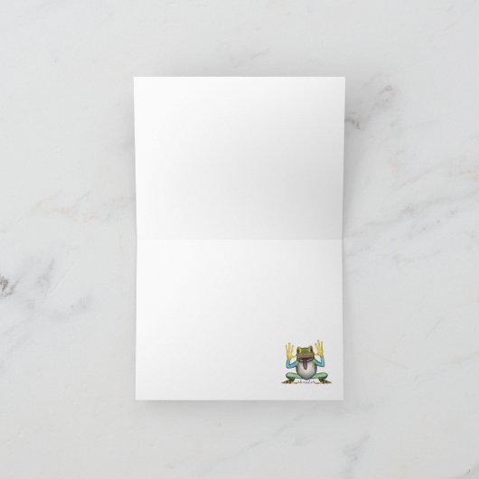 Kikkerkaarten Kaart (Binnen)