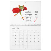 Kikkerkalender 2023 kalender (Mar 2026)