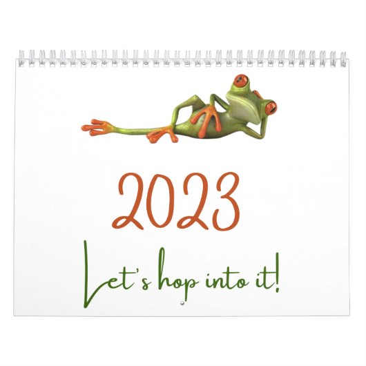 Kikkerkalender 2023 kalender (Hoes)