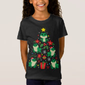 Kikkerkerstsierboom Funny Xmas Gift T-shirt (Voorkant)